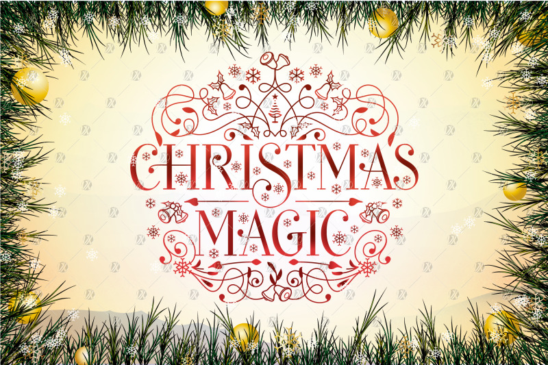 christmas-magic-lettering