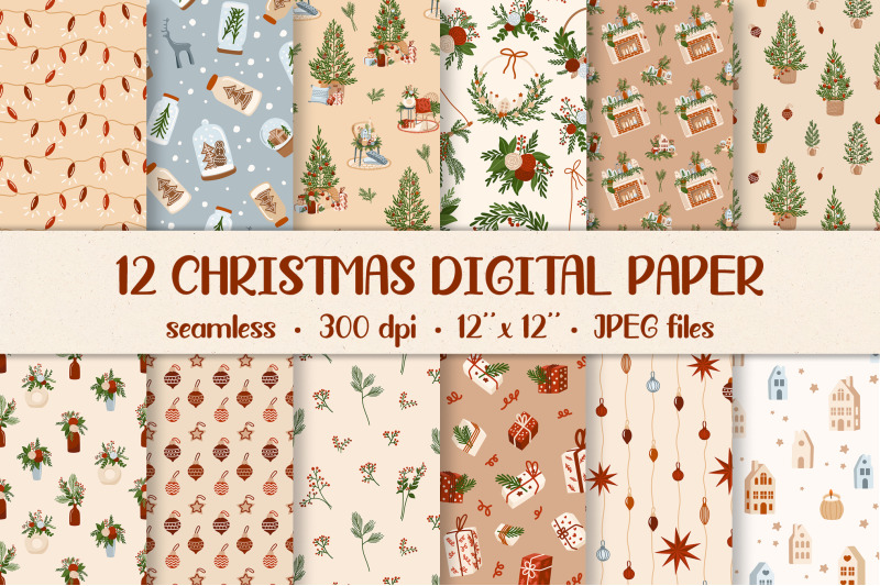 christmas-digital-paper-christmas-seamless-patterns
