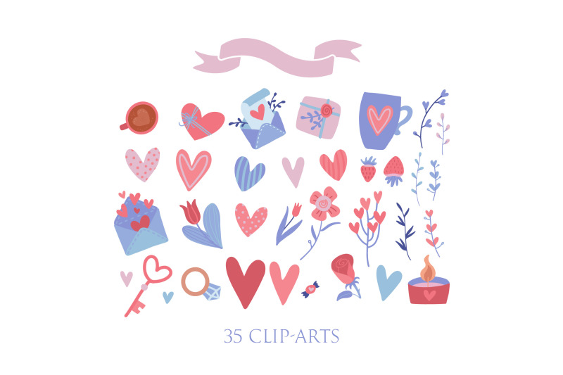 valentine-039-s-female-hands-romantic-clipart-bundle