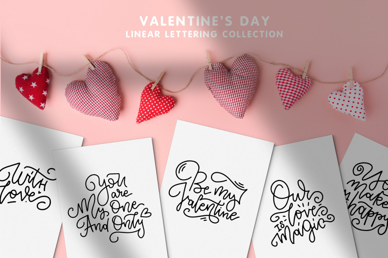 valentine-039-s-day-linear-lettering-set