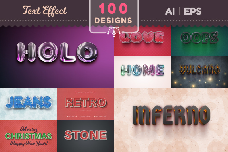 set-100-editable-text-effects-font-styles