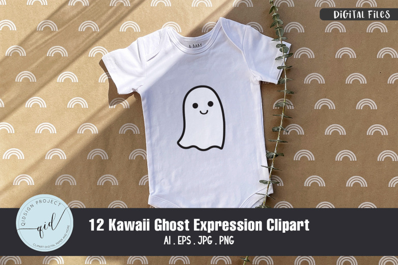 kawaii-ghost-expression-clipart-12-variations