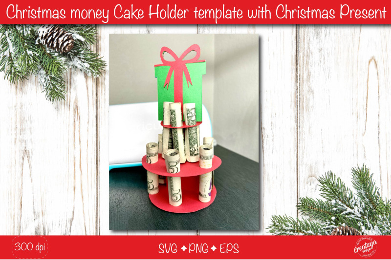 christmas-money-cake-holder-svg-cardstock-money-cake-christmas-prese