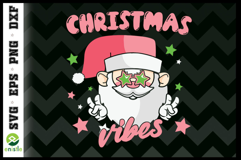 retro-pink-christmas-pink-santa-claus