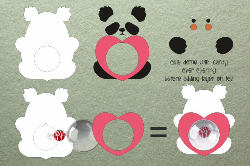 panda-candy-dome-paper-craft-template