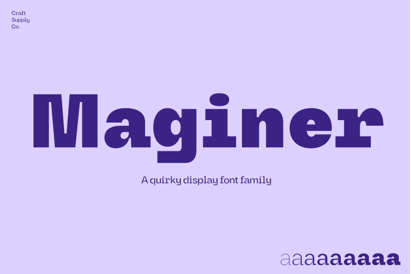 maginer-quirky-display-font-family