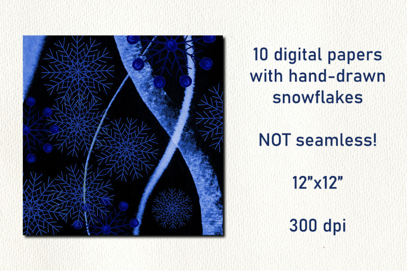 10-snowflake-background-digital-paper-christmas