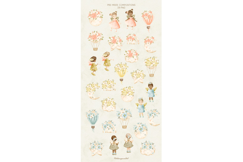 watercolor-fairy-and-flowers-clipart