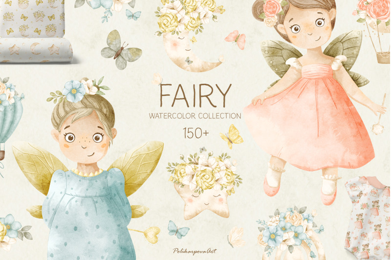 watercolor-fairy-and-flowers-clipart