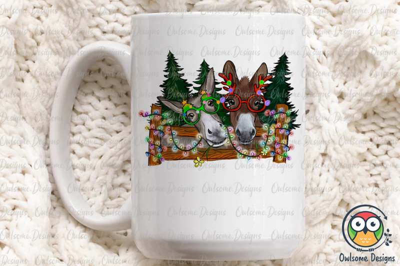 donkey-christmas-png-sublimation