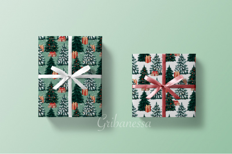 3-christmas-tree-saeamless-patterns