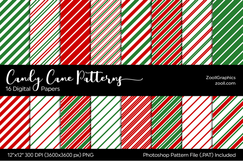 candy-cane-digital-papers