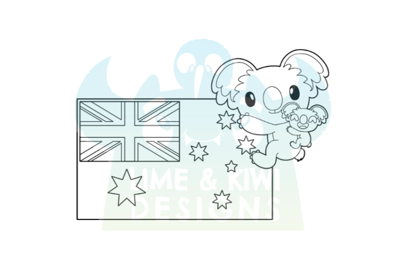 koalas-digital-stamps-lime-and-kiwi-designs