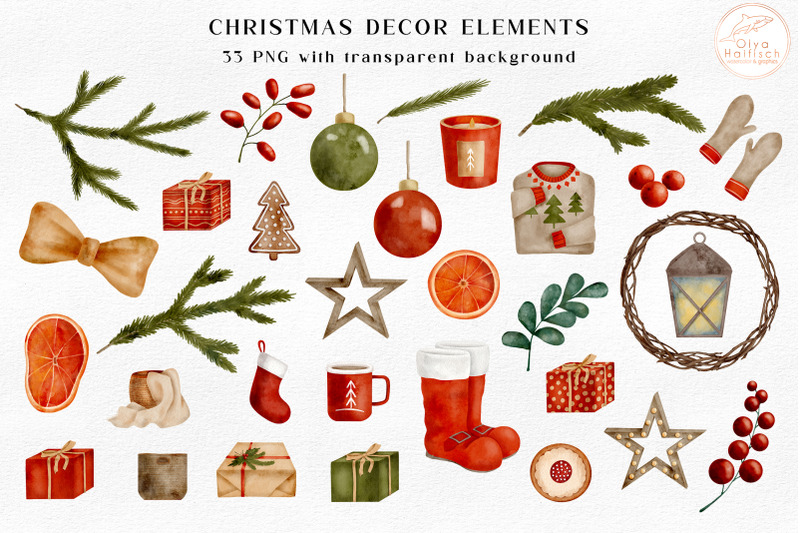 watercolor-christmas-clipart-cozy-winter-decor-png