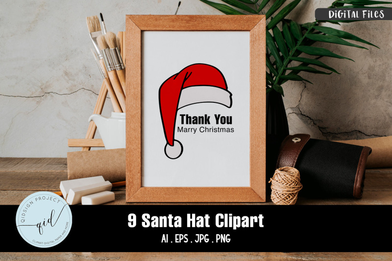 santa-hat-clipart-9-variations