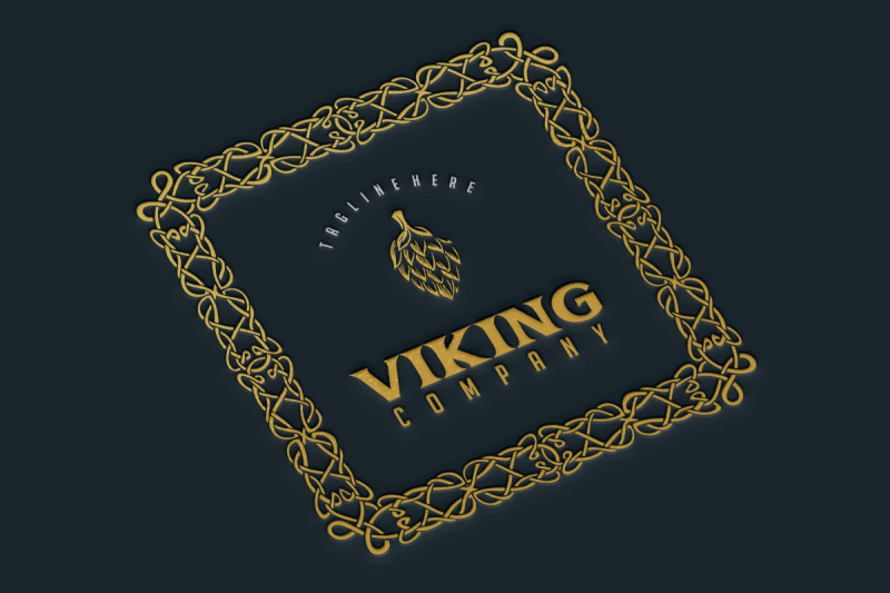 viking-frame-swirl-ornament-svg