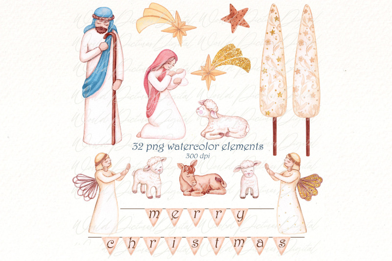 nativity-watercolor-clipart-christmas-png-bundle-noel