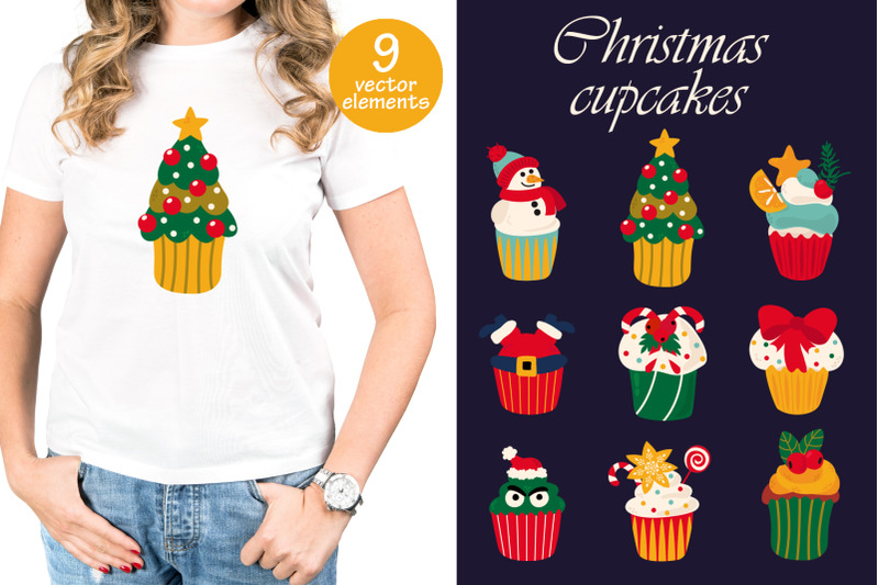 christmas-cupcakes-clipart