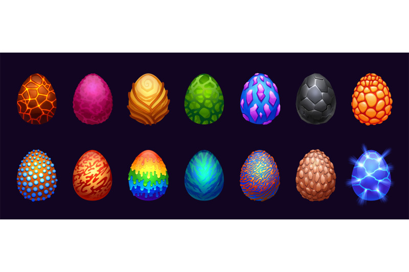 cartoon-fantasy-eggs-magic-dragon-reptile-eggshell-for-game-asset-fa