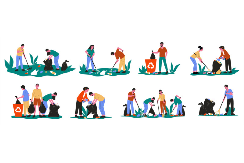 people-collecting-garbage-cartoon-volunteer-characters-cleaning-up-pi