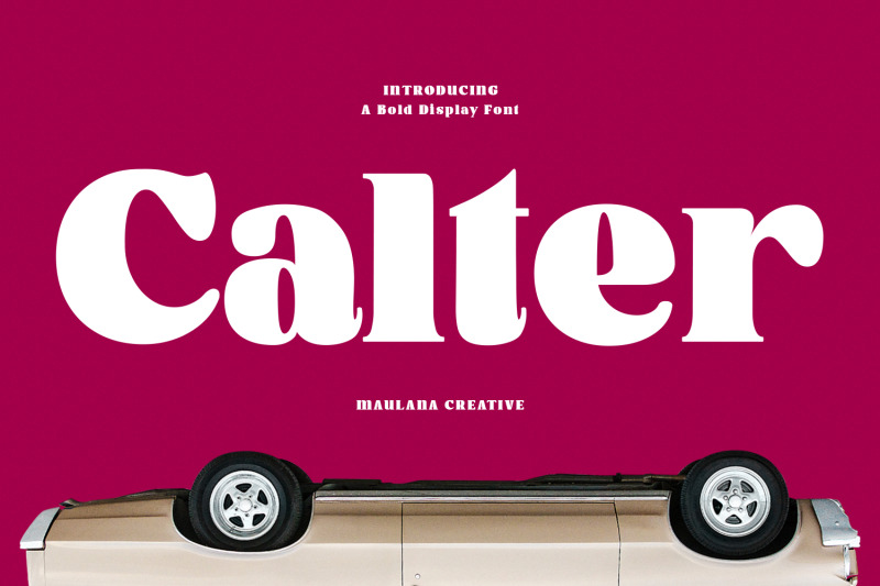 calter-serif-bold-display-font