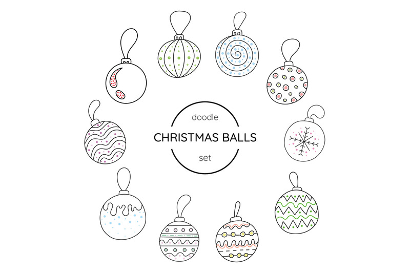 set-of-christmas-balls-in-doodle-style