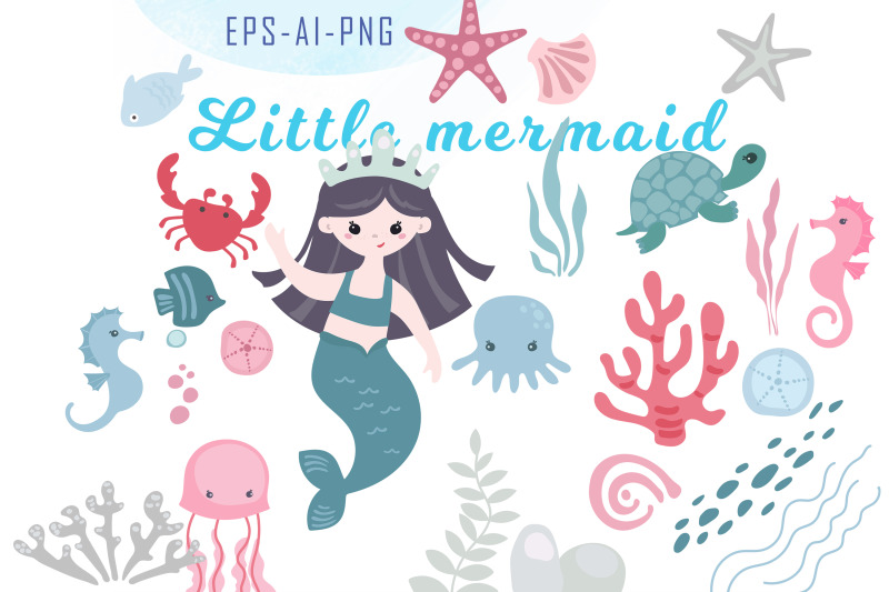 little-mermaid-clipart
