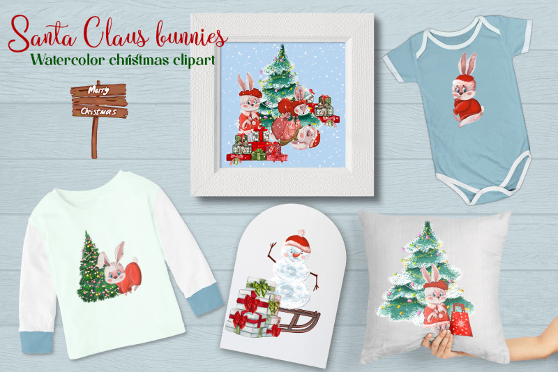 santa-claus-bunnies-watercolor-christmas-clipart