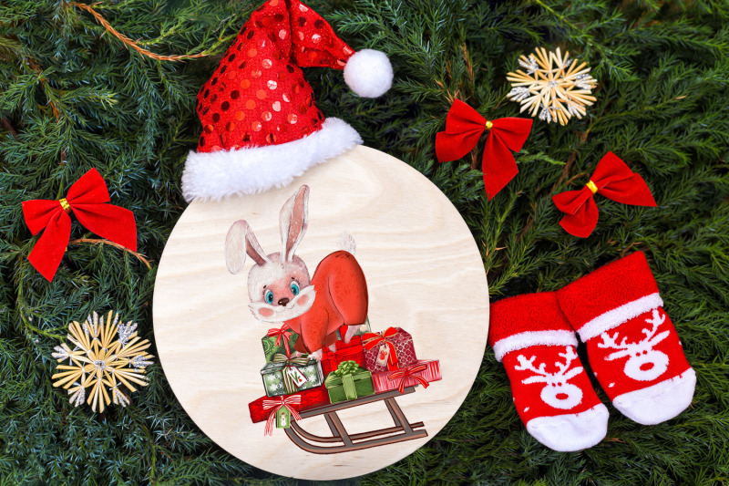 santa-claus-bunnies-watercolor-christmas-clipart