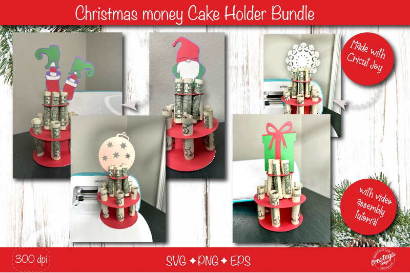 christmas-money-cake-holder-svg-bundle-cardstock-money-cake-christma