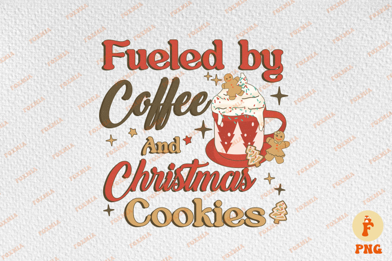 fueled-by-coffee-retro-christmas-gift-xmas-merry-christmas