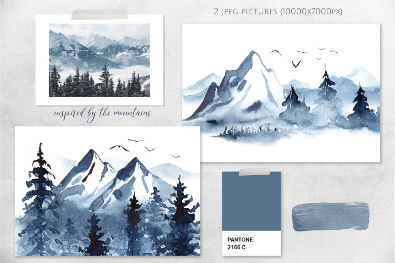 cold-winter-watercolor-collection