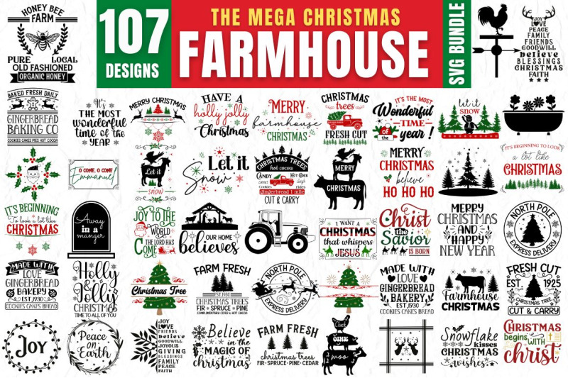 mega-christmas-farmhouse-svg-bundle