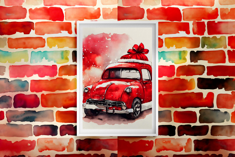 brick-wall-watercolor-background-bundle
