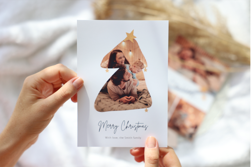 christmas-tree-photo-collage-card-family-holiday-greeting-card-boho-ed