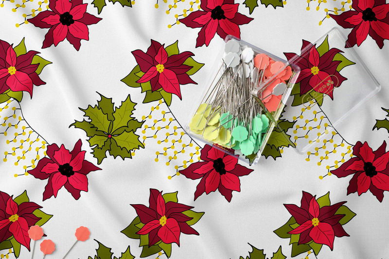 vector-christmas-and-new-year-patterns