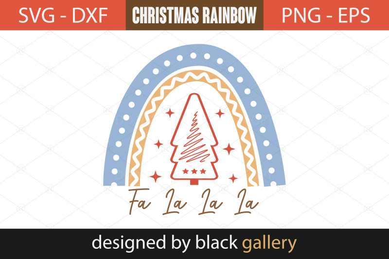 boho-christmas-rainbow-svg-bundle