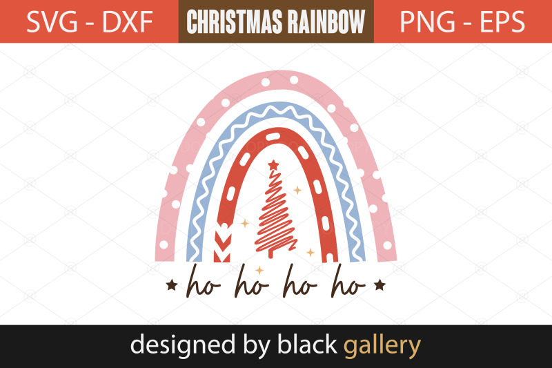 boho-christmas-rainbow-svg-bundle