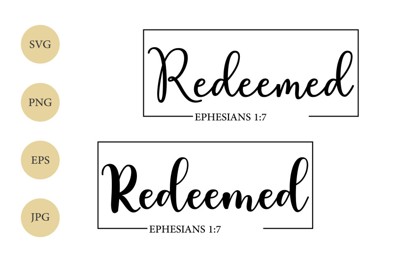 redeemed-svg-bible-verse-svg-ephesians-1-7-svg-redeemed-silhouette