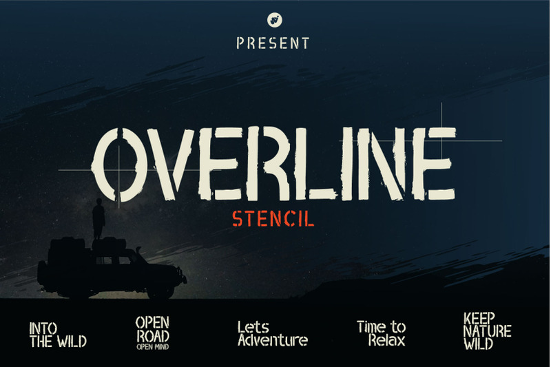 overline-stencil