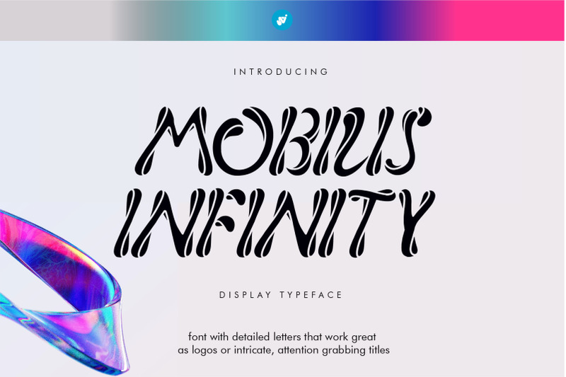 mobius-infinity-logo-font