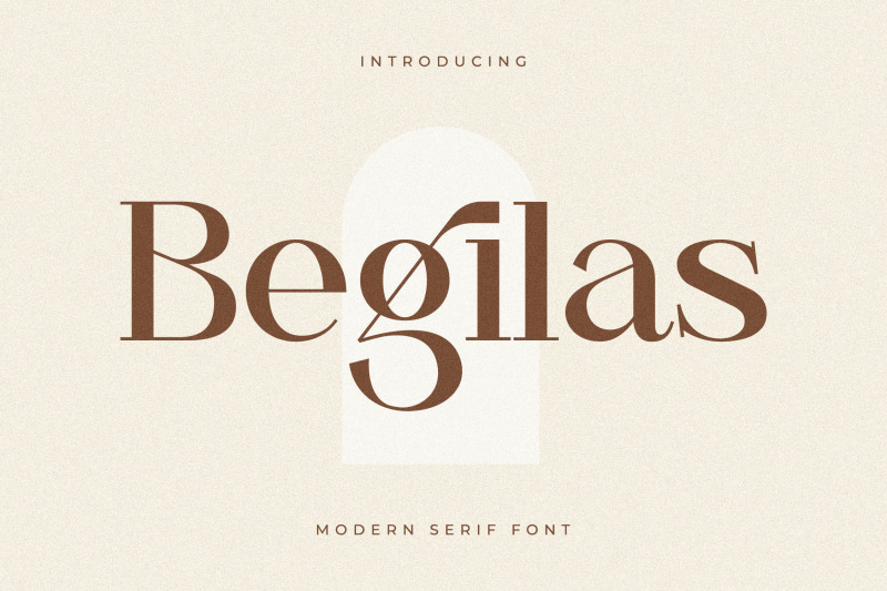 begilas-typeface
