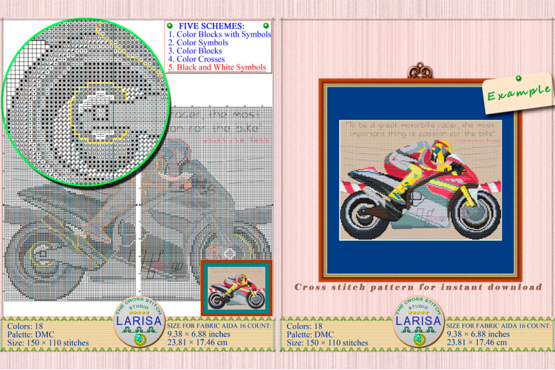motosport-cross-stitch-pattern-motorcycle-racer