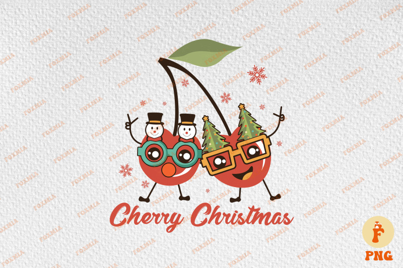 cherry-christmas-cute-fruit-happy-xmas