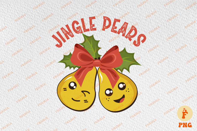 jingle-pears-happy-christmas-retro-xmas