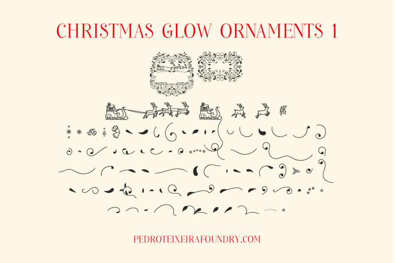 christmas-glow-font-family