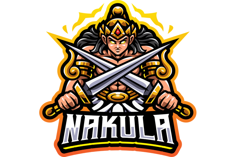 nakula-esport-mascot-logo-design