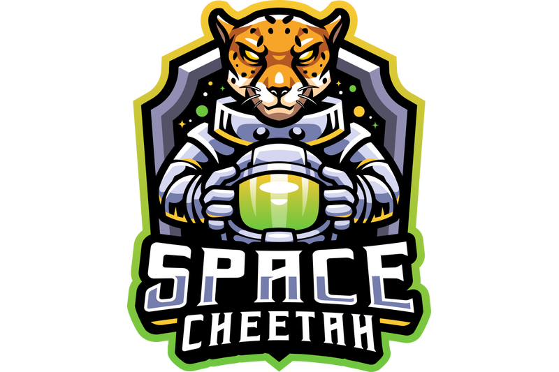 space-cheetah-esport-mascot-logo-design