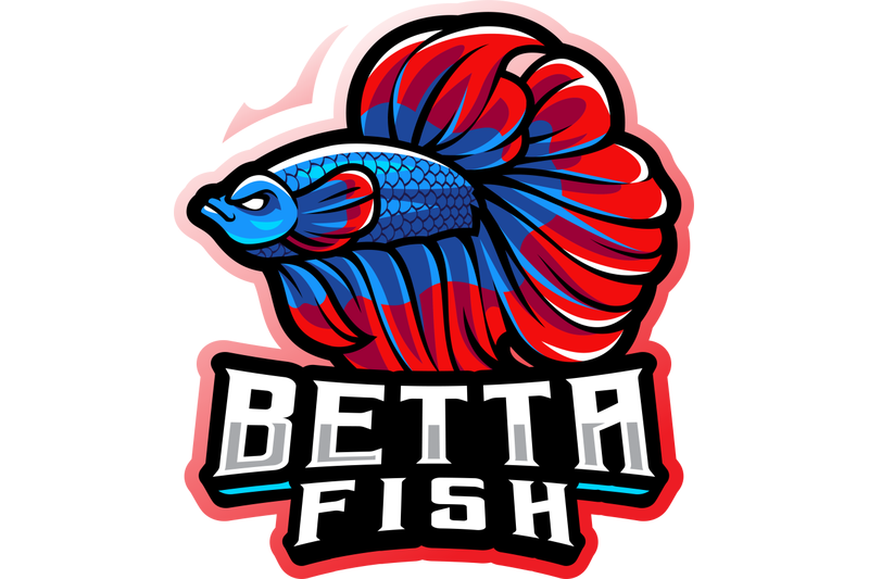 betta-fish-esport-mascot-logo