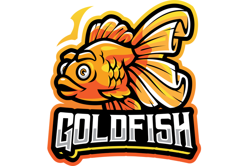 goldfish-esport-mascot-logo-design